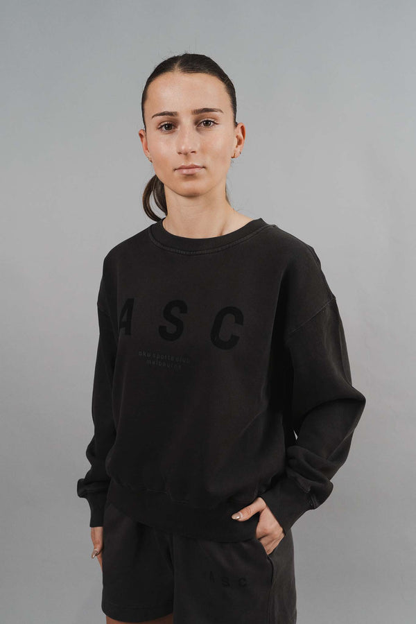 Blackout Sweater - Faded Black (Womens)